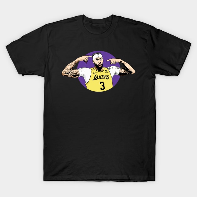 anthony davis comic style T-Shirt by Bread Barcc